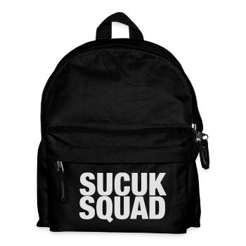 Sucuk Squad T-shirt funny saying - Kids' Backpack - black - Front