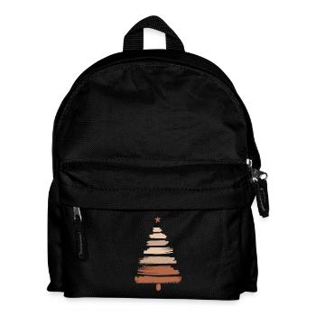 Christmas Tree - Kids' Backpack - black - Front