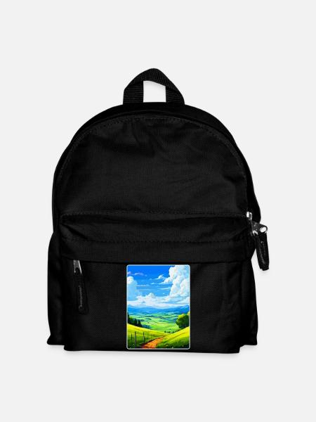 Bergisches Land Deutschland Vintage Reiseposter WPA - Kinder Rucksack - Schwarz