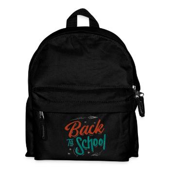 Back to school - Kids' Backpack - black - Front