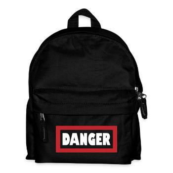 Attention: Style at its most powerful - Kids' Backpack - black - Front