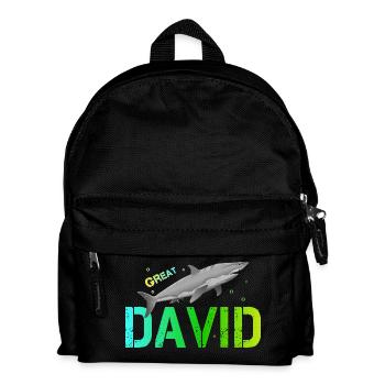 David - Kinder Rucksack - Schwarz - Vorne