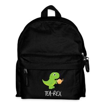 Tee - Kinder Rucksack - Schwarz - Vorne