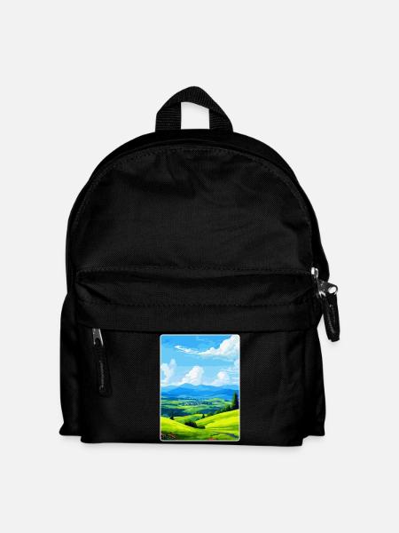 Sauerland Deutschland Vintage Reiseplakat Souvenir - Kinder Rucksack - Schwarz