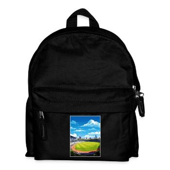 Melbourne Cricket Ground Vintage Reiseposter WPA - Kinder Rucksack - Schwarz - Vorne