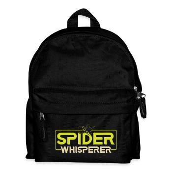 Spinnenflüsterer Spinnenliebhaber Arachnid Tarantu - Kinder Rucksack - Schwarz - Vorne