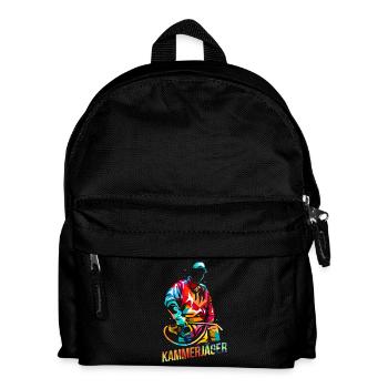 Flinker Kammerjäger Schädlingsbekämpfung - Kinder Rucksack - Schwarz - Vorne