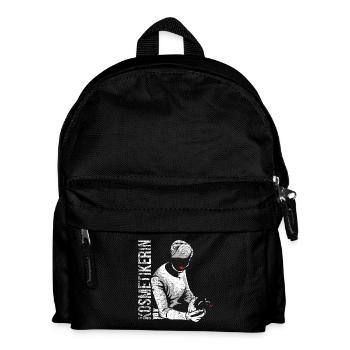 Strahlende Kosmetikerin Visagistin - Kinder Rucksack - Schwarz - Vorne