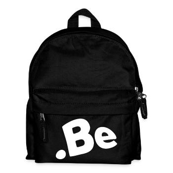 Belgien Internet-Code des Landes - Kinder Rucksack - Schwarz - Vorne