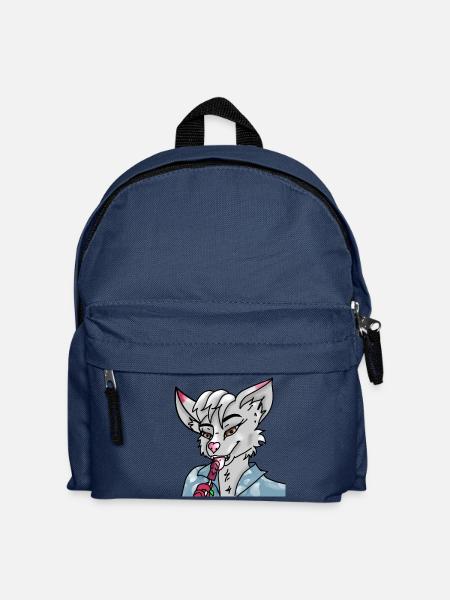 Pelziger Leck - Kinder Rucksack - Navy