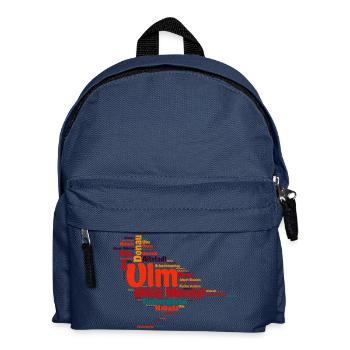 Ulmer Spatz - Kinder Rucksack - Navy - Vorne