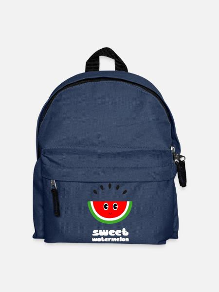 Süße Wassermelone - Kinder Rucksack - Navy