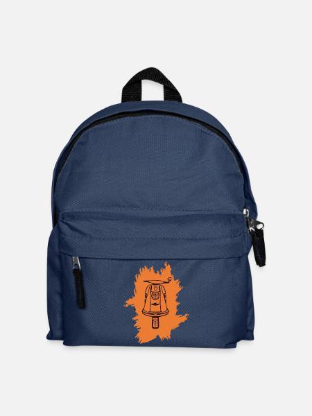 pinsel motiv roller - Kinder Rucksack - Navy