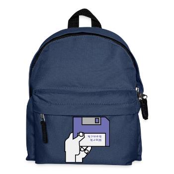Work bench - Kids' Backpack - navy - Front