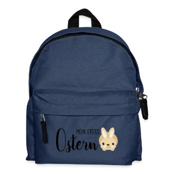 Mein erstes Ostern - Kinder Rucksack - Navy - Vorne