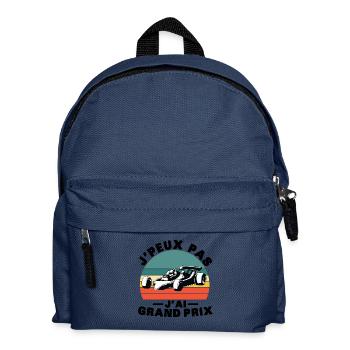 I can't I have great price - Kids' Backpack - navy - Front