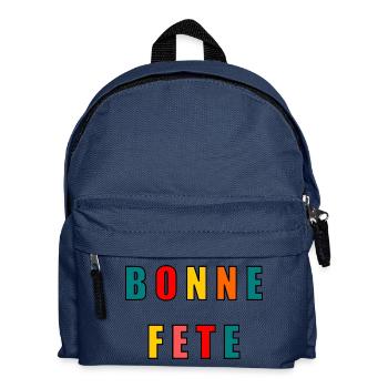 MOTHER'S DAY. HAPPY MOTHER'S DAY. MOM - Kids' Backpack - navy - Front