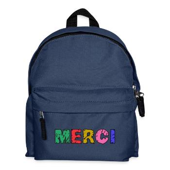 VIELEN DANK. GELIEBTE - Kinder Rucksack - Navy - Vorne