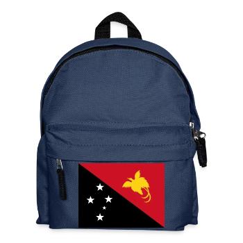 Papua-Neuguinea - Kinder Rucksack - Navy - Vorne