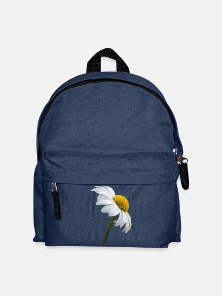 Margerite Gänseblume - Kinder Rucksack - Navy