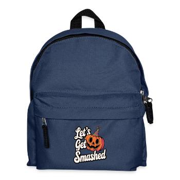Let's Get Smashed - Kids' Backpack - navy - Front