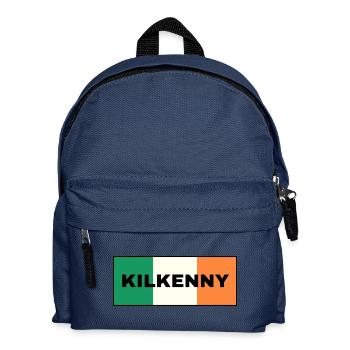 Kilkenny City in Irish Flag - Kids' Backpack - navy - Front