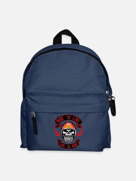 ROULEZ POUR VIVRE - Sac à dos Enfant - bleu marine