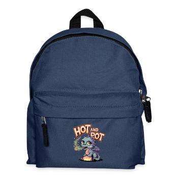 Hot And Rot - Kids' Backpack - navy - Front