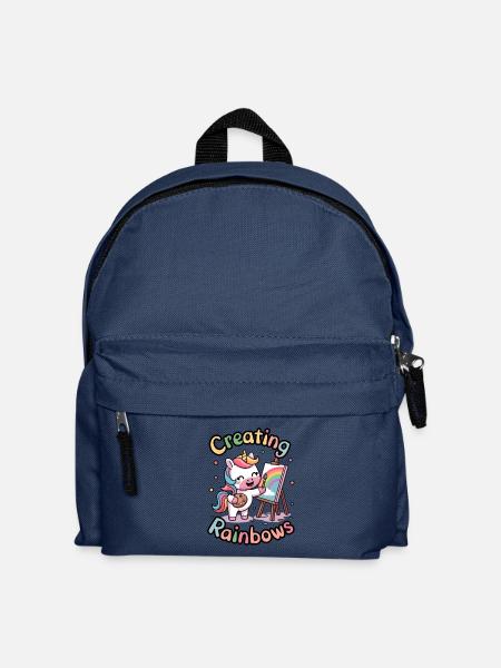 Erstellen von Regenbögen - Kinder Rucksack - Navy