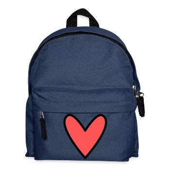 HEART. MOM. MOTHER'S DAY. HEART. FEAST - Kids' Backpack - navy - Front