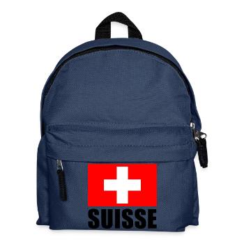 SCHWEIZ. FOOTBALL. SPORT. - CHAMPION. FLAGGE - Kinder Rucksack - Navy - Vorne