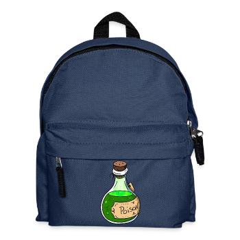 Gift Flasche - Kinder Rucksack - Navy - Vorne