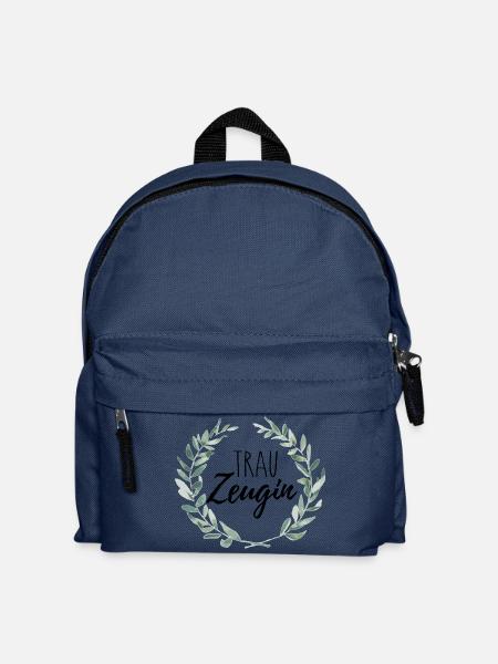 Trauzeugin - Kinder Rucksack - Navy