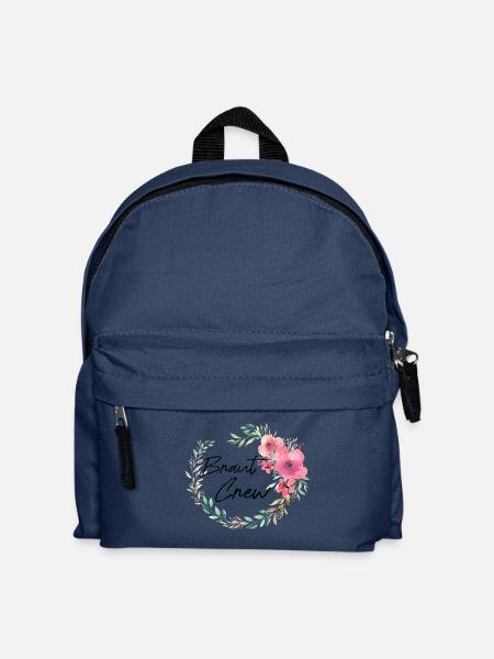 Braut Crew - Junggesellinnenabschied - Kinder Rucksack - Navy