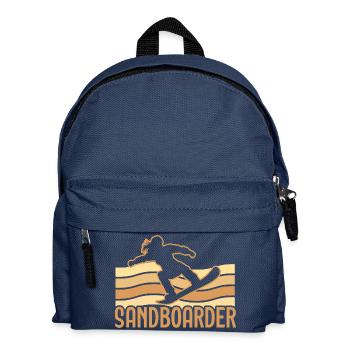 Sandbrett Love Boardsport Sand Dune Sandboarding - Kinder Rucksack - Navy - Vorne