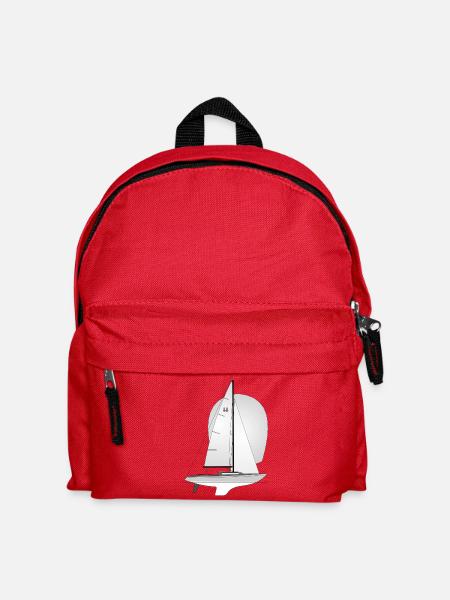 H Boot Riss - Kinder Rucksack - Rot