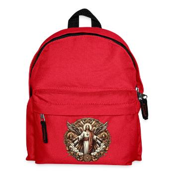 Jesus Christ Logo - Kids' Backpack - red - Front
