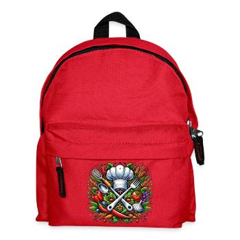Koch Logo - Kids' Backpack - red - Front