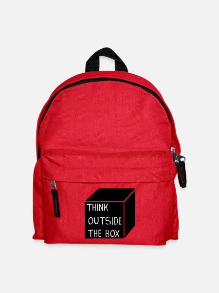 THINK OUTSIDE THE BOX - Kinder Rucksack - Rot