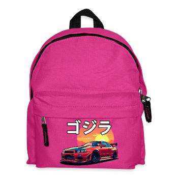 R34 Sunset - Kids' Backpack - fuchsia - Front