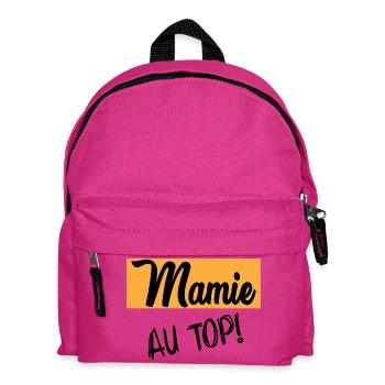 Oma - Kinder Rucksack - Fuchsia - Vorne