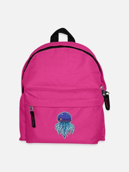 Portugiesischer Mann O Krieg Karikatur Kawaii Illustration - Kinder Rucksack - Fuchsia
