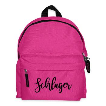 Schlager (Farbwechsel) - Kinder Rucksack - Fuchsia - Vorne