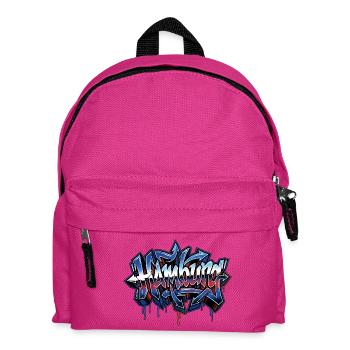 Hamburg Graffiti - Kinder Rucksack - Fuchsia - Vorne