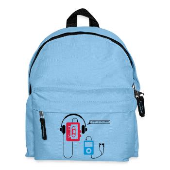 POD 3 - Kinder Rucksack - Hellblau - Vorne