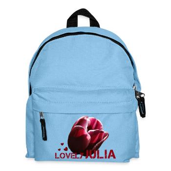 Julia Juliane - Kinder Rucksack - Hellblau - Vorne