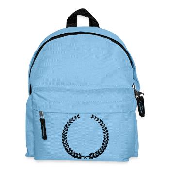 Laurel Wreath Vintage Award Badge Frame Vector - Kinder Rucksack - Hellblau - Vorne