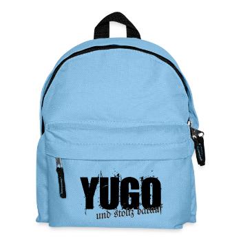 proud Yugo - Yugo style - united style of Balkan - Kids' Backpack - light blue - Front