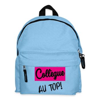 KOLLEGE - Kinder Rucksack - Hellblau - Vorne