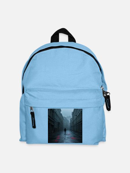 Nebelstrom City - Kinder Rucksack - Hellblau
